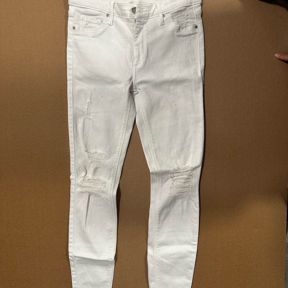 Black Orchid Men's White Skinny Jeans